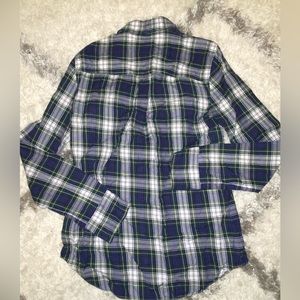JCrew cotton plaid shirt good condition